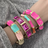 Vintage Gold Punk Cuff Bracelet