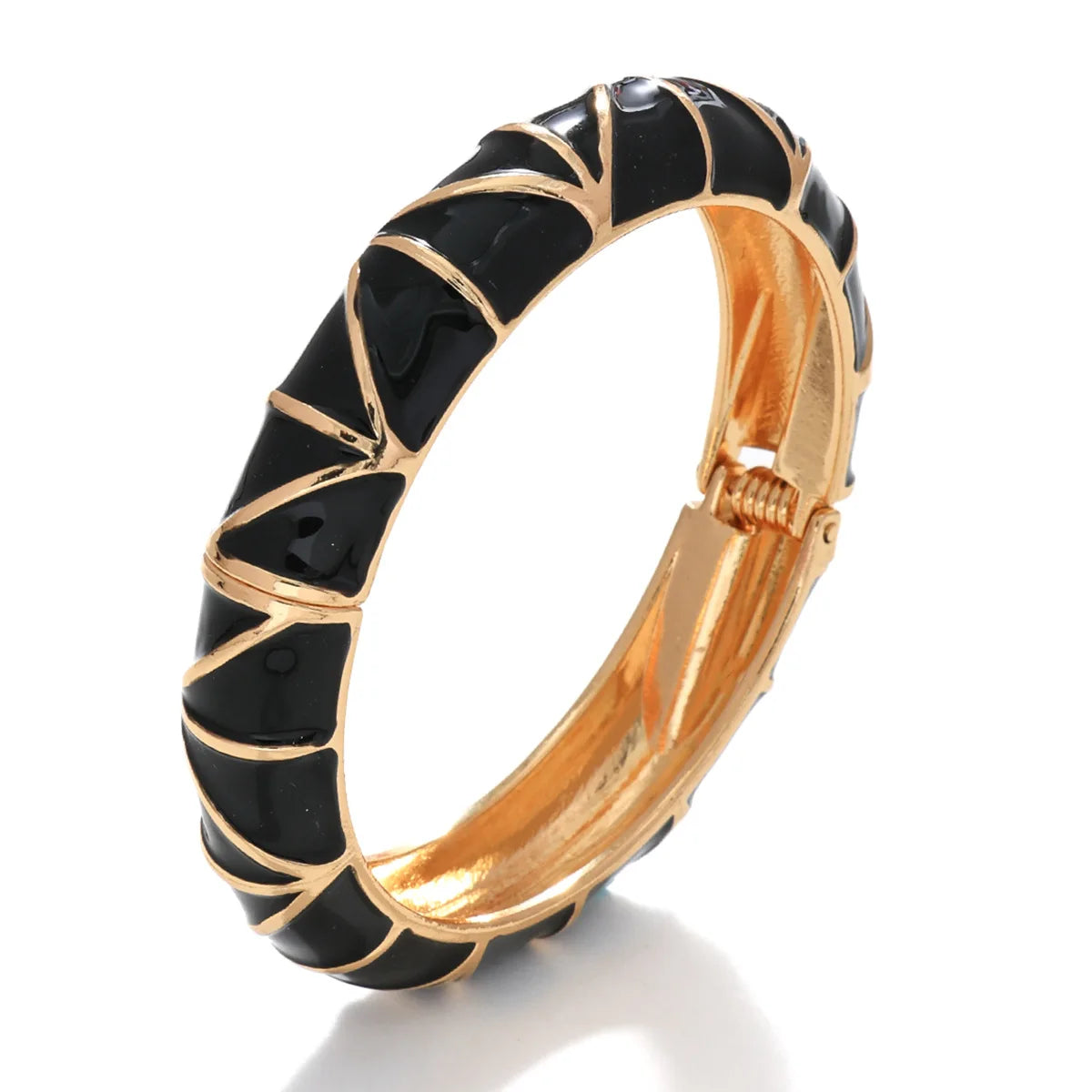 Bohemian Vintage Enamel Cuff Bracelet