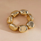 Vintage Acrylic Bead Chain Bracelet