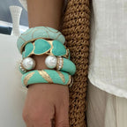 Spring Pearl Charm Bracelet