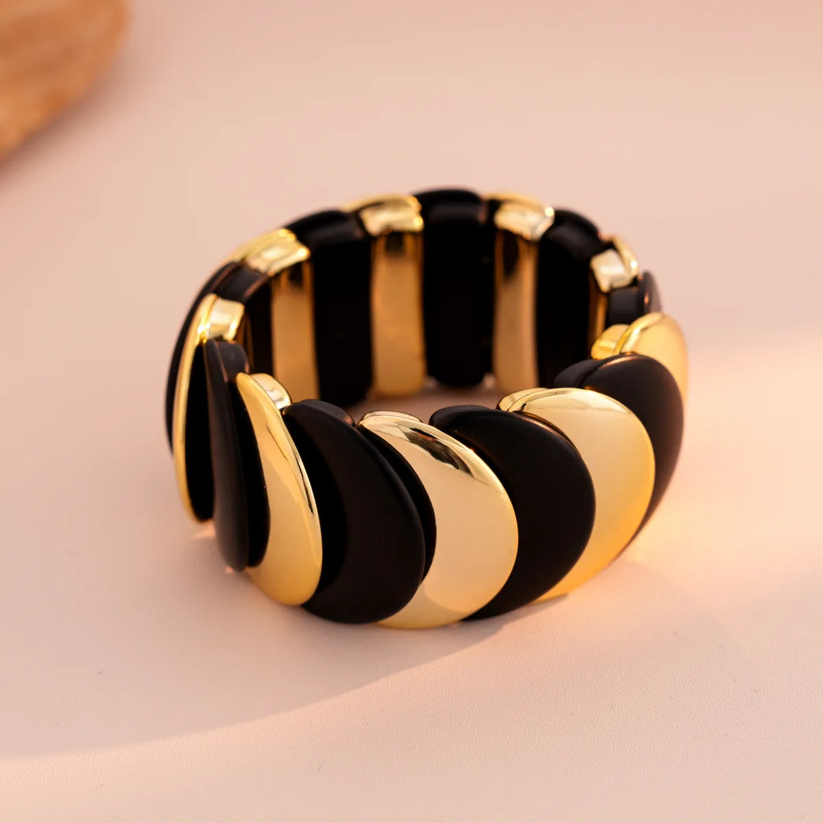 Semicircle Acrylic Chunky Bangle