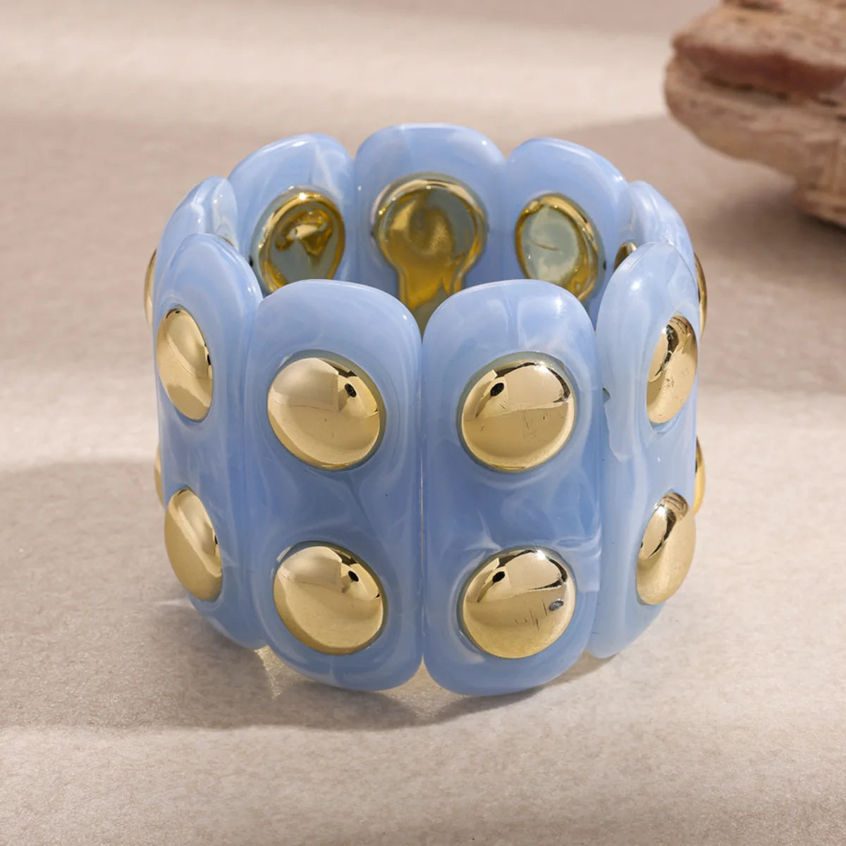 Vintage Acrylic Chunky Cuff Bracelet
